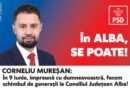 10 măsuri din Programul PSD pentru Consiliul Județean Alba – „Administrăm județul cu tenacitate, viziune și bună credință, pentru oamenii din Alba! (Restart administrativ 2024 -2028)”(P.E.)