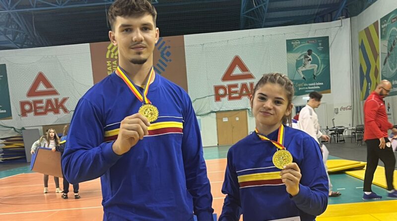 Judoka Alexandru Sibișan și Laura Bogdan, din nou campioni naționali!