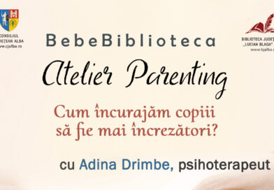 „Cum să ne ajutăm copiii să fie mai încrezători?”, tema lunii octombrie la BebeBiblioteca