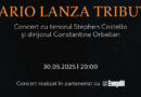 Super Stephen Costello aduce un omagiu lui Mario Lanza, într-un spectacol unic. Show cu intrare liberă