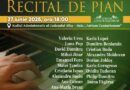 Recital de pian în sala Atrium Centurionum din sediul Consiliului Județean Alba