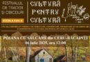 ”Cultură pentru Cultură” ajunge duminica viitoare la Ceru-Băcăinți