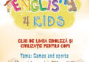 „Games and Sports”, tema lunii septembrie la „English 4 Kids – Clubul de engleză” al Bibliotecii Județene „Lucian Blaga” Alba