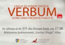 Scrie! Vino! Prezintă! Publică! la cercul de scriere creativă „Verbum”, de la Biblioteca Județeană „Lucian Blaga” Alba