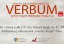 „Versuri pentru versul meu”, tema de creație a cercului „Verbum” în luna octombrie