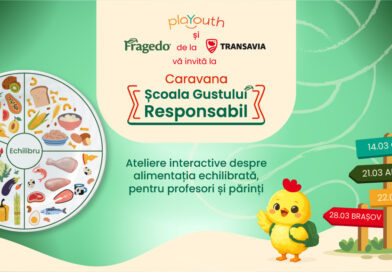 TRANSAVIA și Asociația PlaYouth dau startul caravanei Școala Gustului Responsabil: un program care aduce împreună profesori și părinți pentru comunități mai sănătoase
