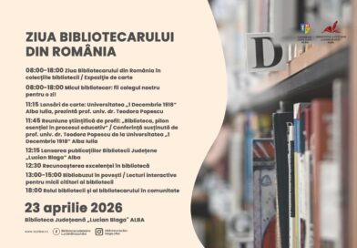 Biblioteca Județeană „Lucian Blaga” Alba sărbătorește Ziua Bibliotecarului din România
