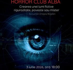 O nouă ediție a „SF, Fantasy & Horror Club Alba” cu scriitorul Lucian Dragoș Bogdan
