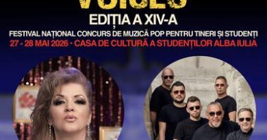 27-28 mai 2026. Festivalul VOICES, ajunge la a XIV-a ediție. Proconsul și Carmen Rădulescu, invitați speciali.