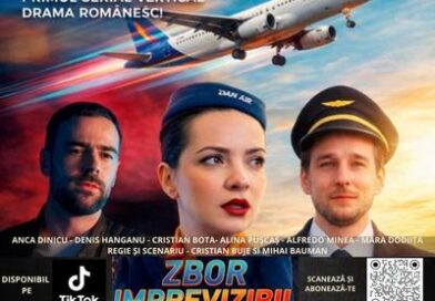 „Zbor imprevizibil”, primul serial românesc filmat integral în format vertical, cu Anca Dinicu și Denis Hanganu în rolurile principale, disponibil online!
