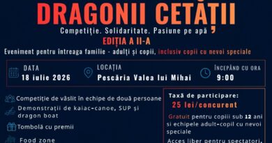 Sporturile pe apă aduc comunitatea împreună la cea de-a doua ediție a Trofeului Dragonii Cetății