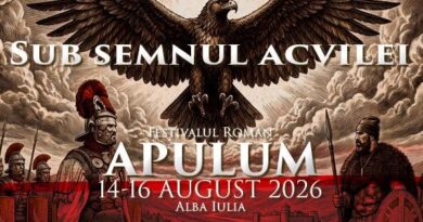 Festivalul Roman Apulum – cel mai mare festival de reenactment istoric din România. Vezi programul complet