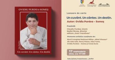„Un cuvânt. Un cântec. Un destin” – Lansare de carte și momente muzicale cu Ovidiu Purdea – Someș și invitații săi