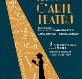 „Arta actorului – povești animate” la Laboratorul de C′ArteTeatru de la Biblioteca Județeană „Lucian Blaga” Alba