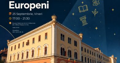 Noaptea Cercetătorilor Europeni aduce istoria, arheologia, știința și tehnologia, vineri, 25 septembrie 2026, la Muzeul Național al Unirii Alba Iulia