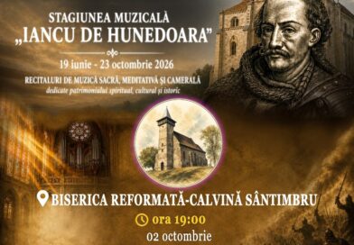 Stagiunea Muzicală „Iancu de Hunedoara” ajunge la Sântimbru, vineri, 2 octombrie