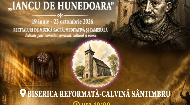 Stagiunea Muzicală „Iancu de Hunedoara” ajunge la Sântimbru, vineri, 2 octombrie