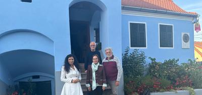 Municipiul Sebeș. Întâlnire multiculturală cu Jean Poncet, traducătorul lui Lucian Blaga în limba franceză